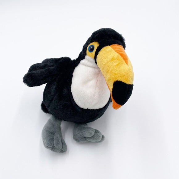 GANZ Webkinz HM223 Toco Toucan Bird Plush Stuffed Animal NO CODE - Picture 7 of 9